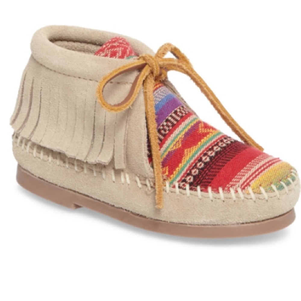 EUC Minnetonka Frisco Stone Colorfu size 7